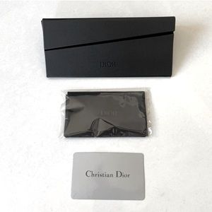 Christian Dior Sunglasses Hard Case, Color Black, NEW